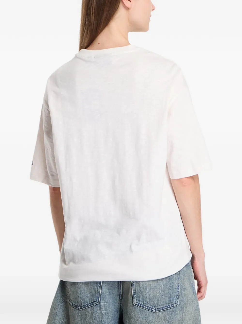 NEW ERA CAP MLB Slub Stadium T-shirt Beige