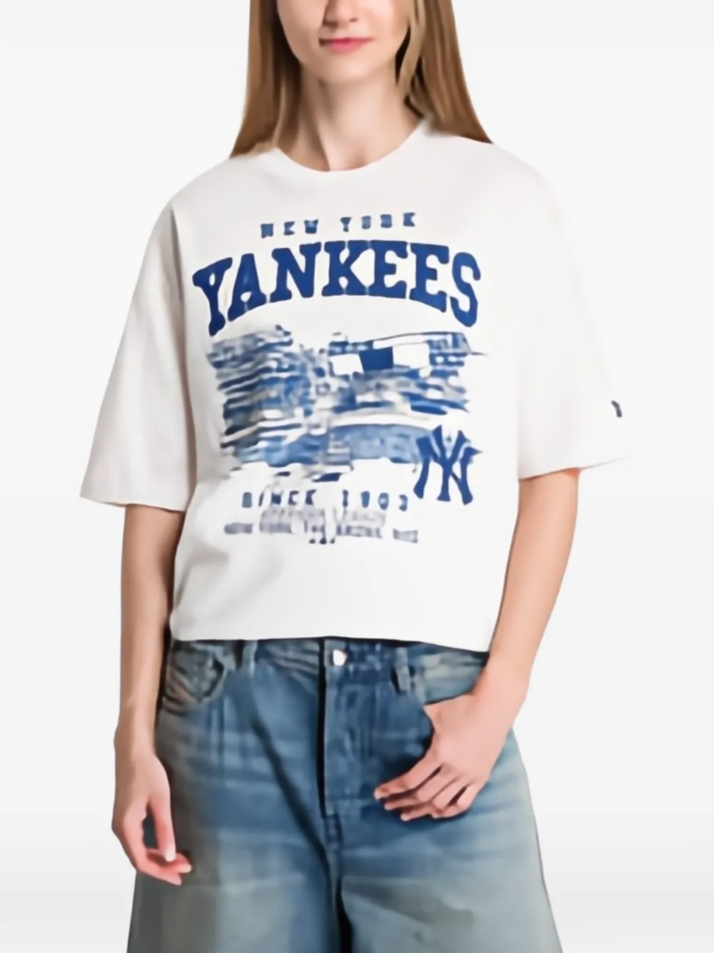 NEW ERA CAP MLB Slub Stadium T-shirt