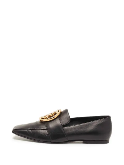 Burberry Pre-Owned TB loafers med logotypplakett
