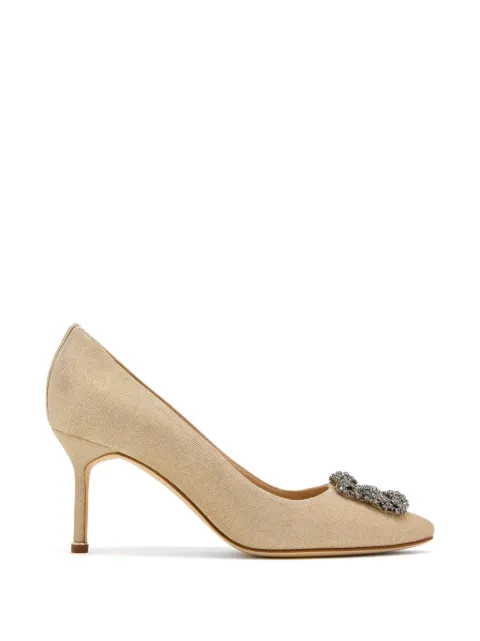Manolo Blahnik zapatillas Hangisi