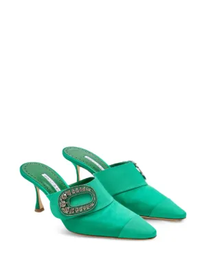 Manolo Blahnik（マノロ・ブラニク）ミュール - FARFETCH