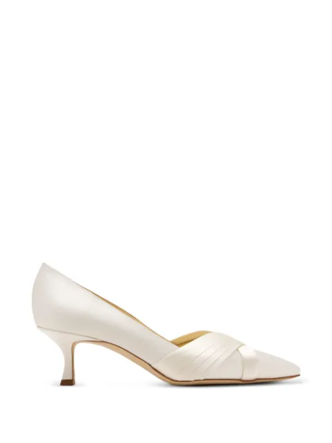 Manolo Blahnik Vieralo crossover-strap pointed-toe pumps