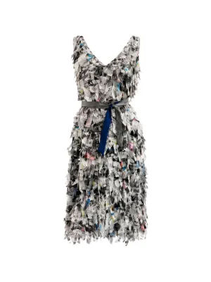 farm rio grey blue cut out midi dress Floral cut-out | lgbtq town in New Hope PA
