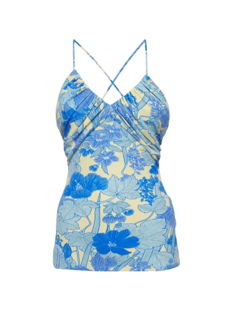 Roberto Cavalli Vintage floral-print top