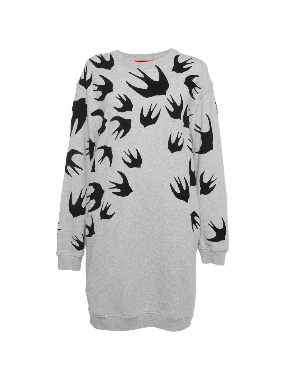 Alexander McQueen Pre-Owned swallow-print sweater - Grey