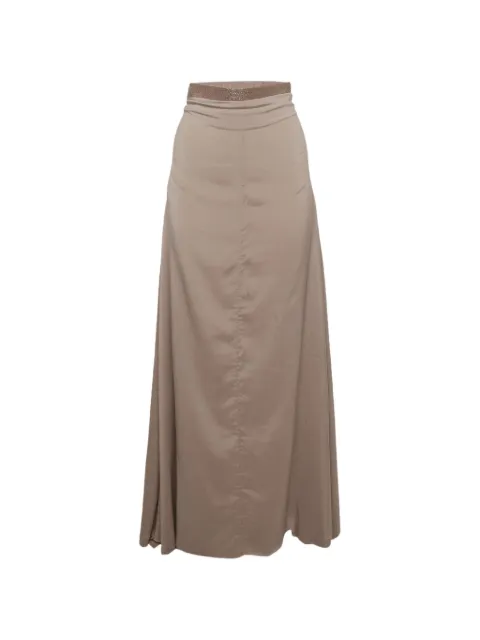 Brunello Cucinelli Monili waistband skirt