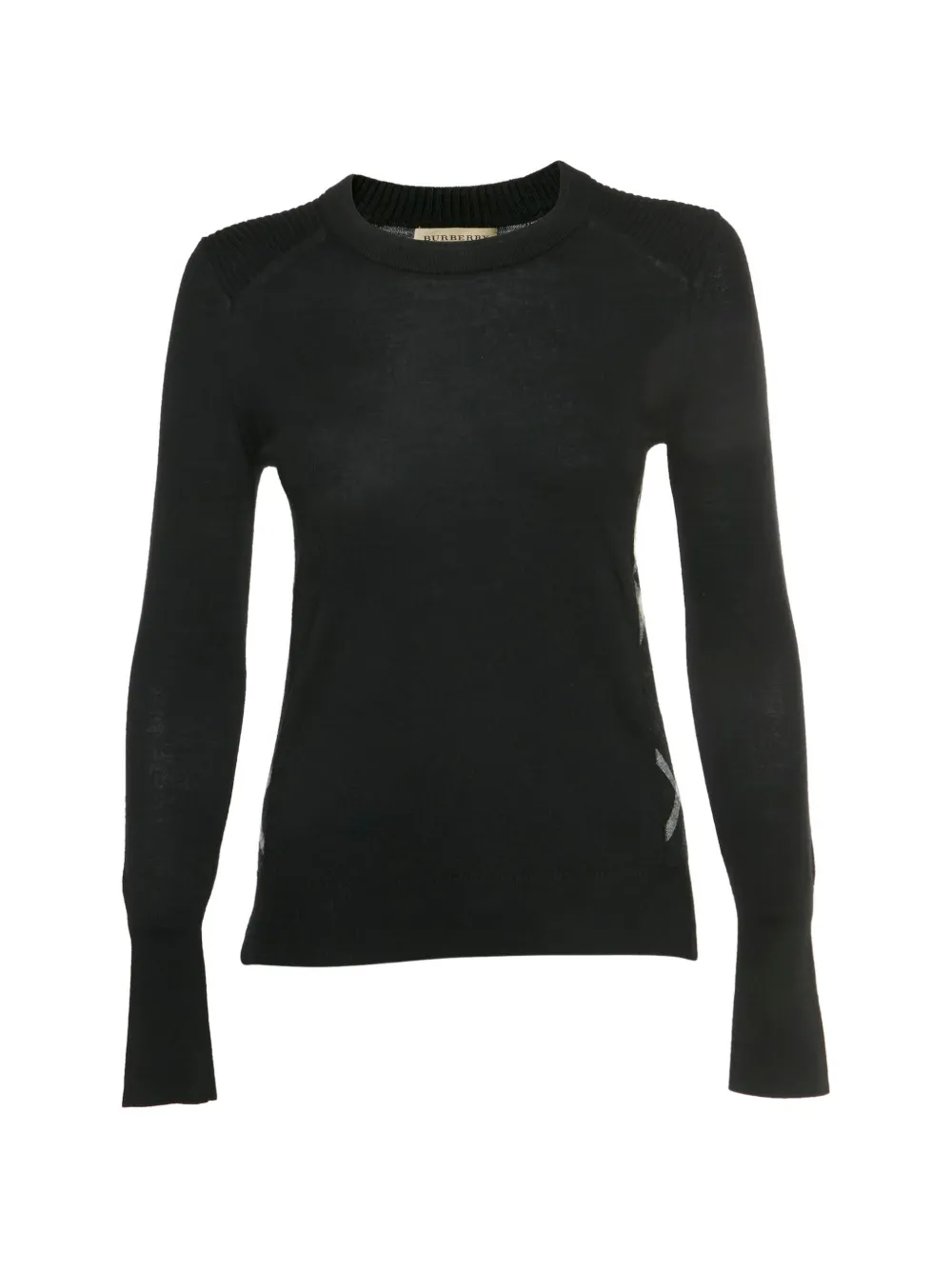 Burberry Pre-Owned long-sleeve sweater - Nero