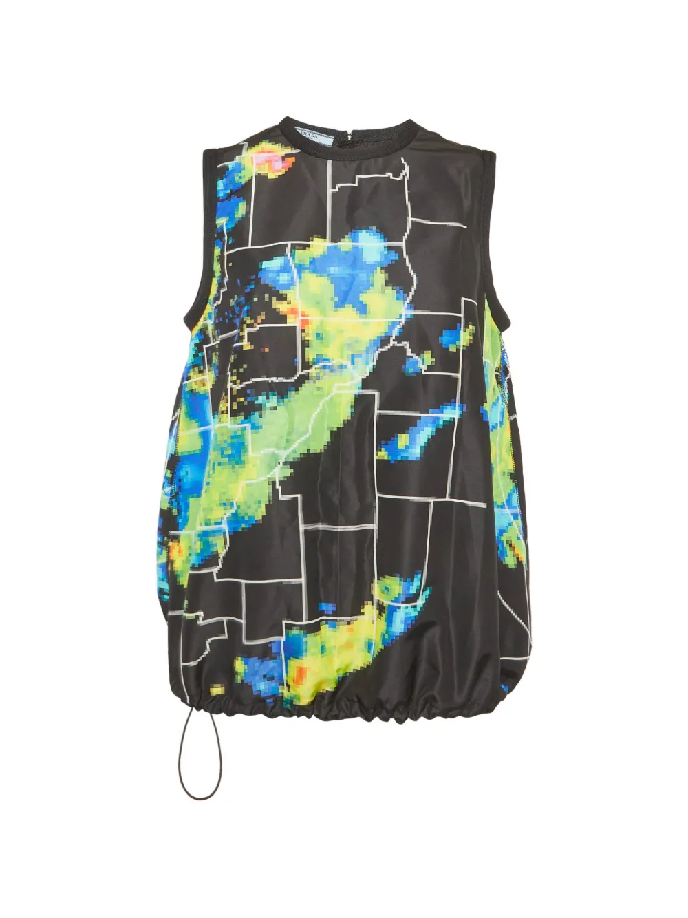 Prada Pre-Owned Radar ripstop vest - Nero