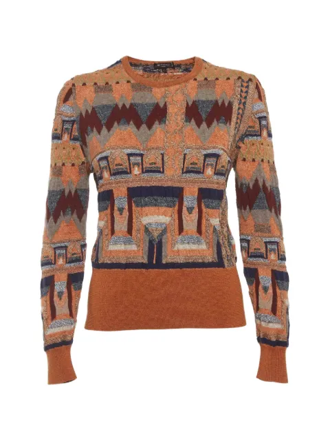 Etro Pre-Owned jacquard sweater
