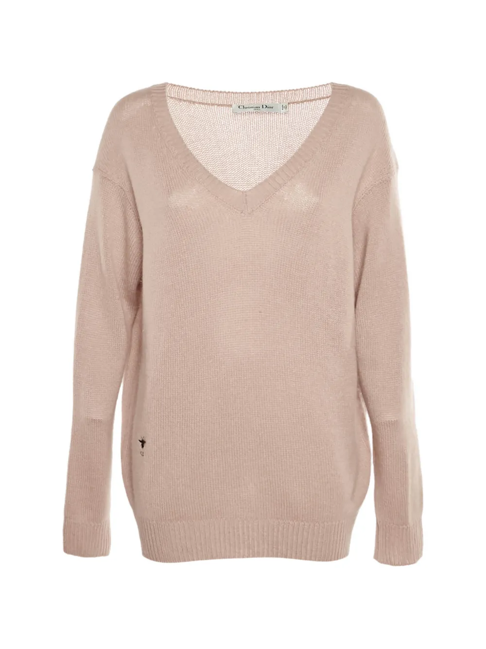 Christian Dior Pre-Owned V-neck cashmere sweater - Pink