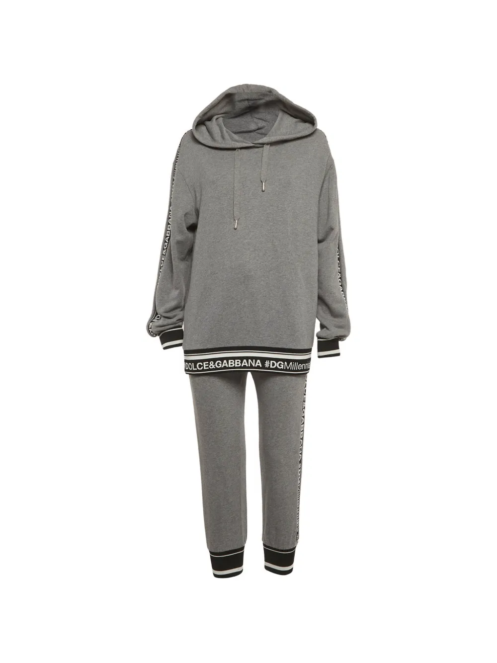 Dolce & Gabbana Pre-Owned logo-trim tracksuit - Grigio