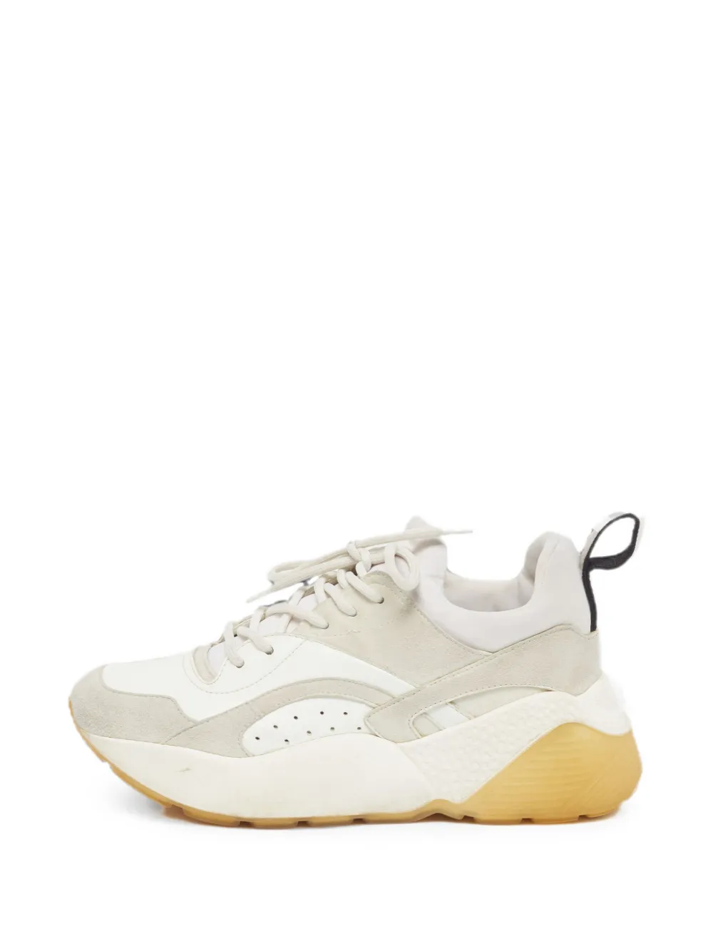 Stella McCartney Pre-Owned Eclypse panelled sneakers - Bianco