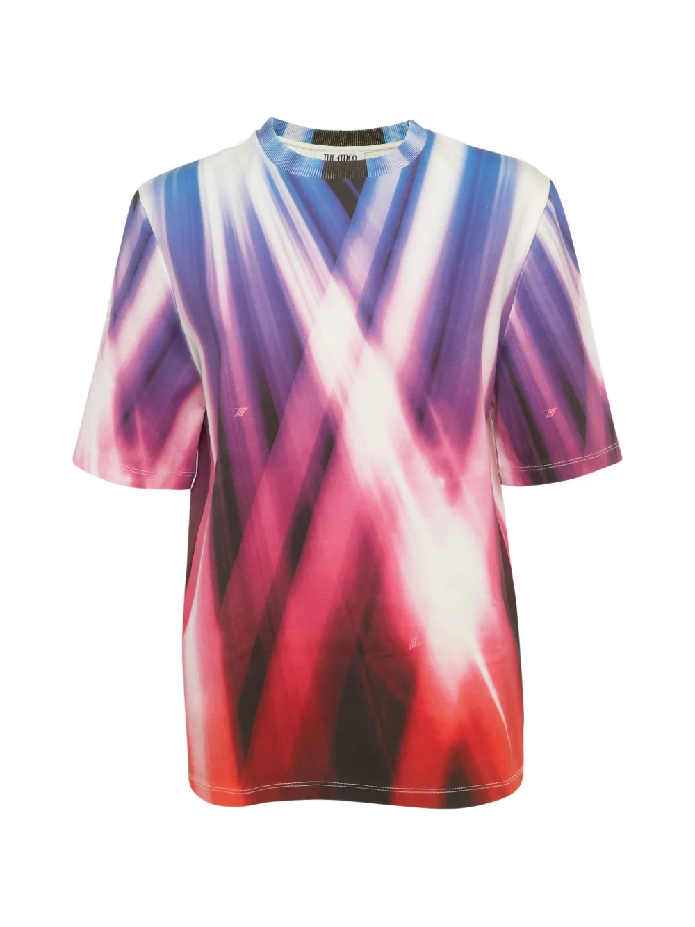 The Attico Bella graphic-print T-shirt - Viola