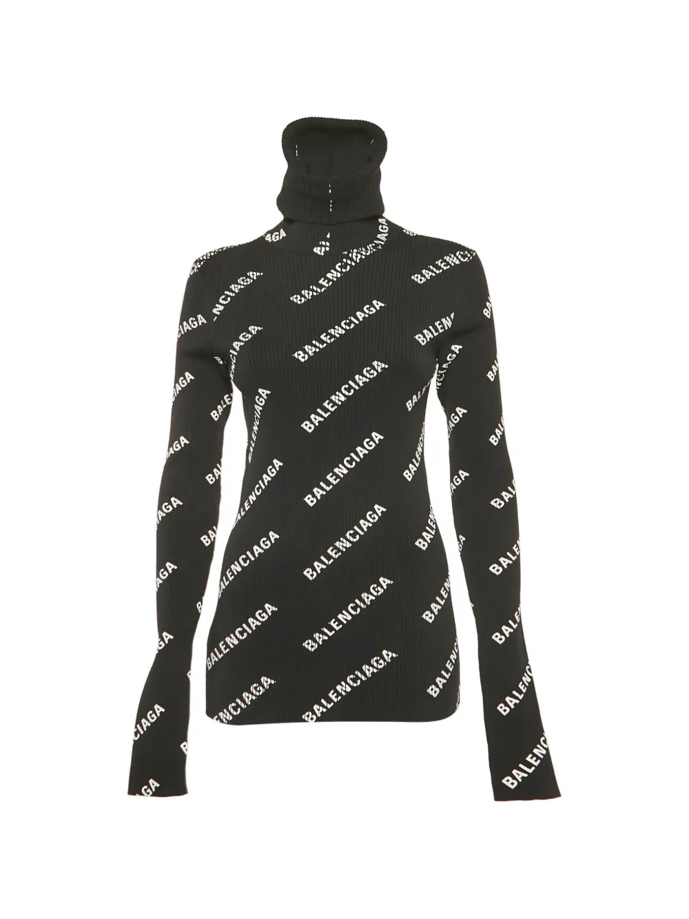 Balenciaga Pre-Owned logo-print sweater - Nero