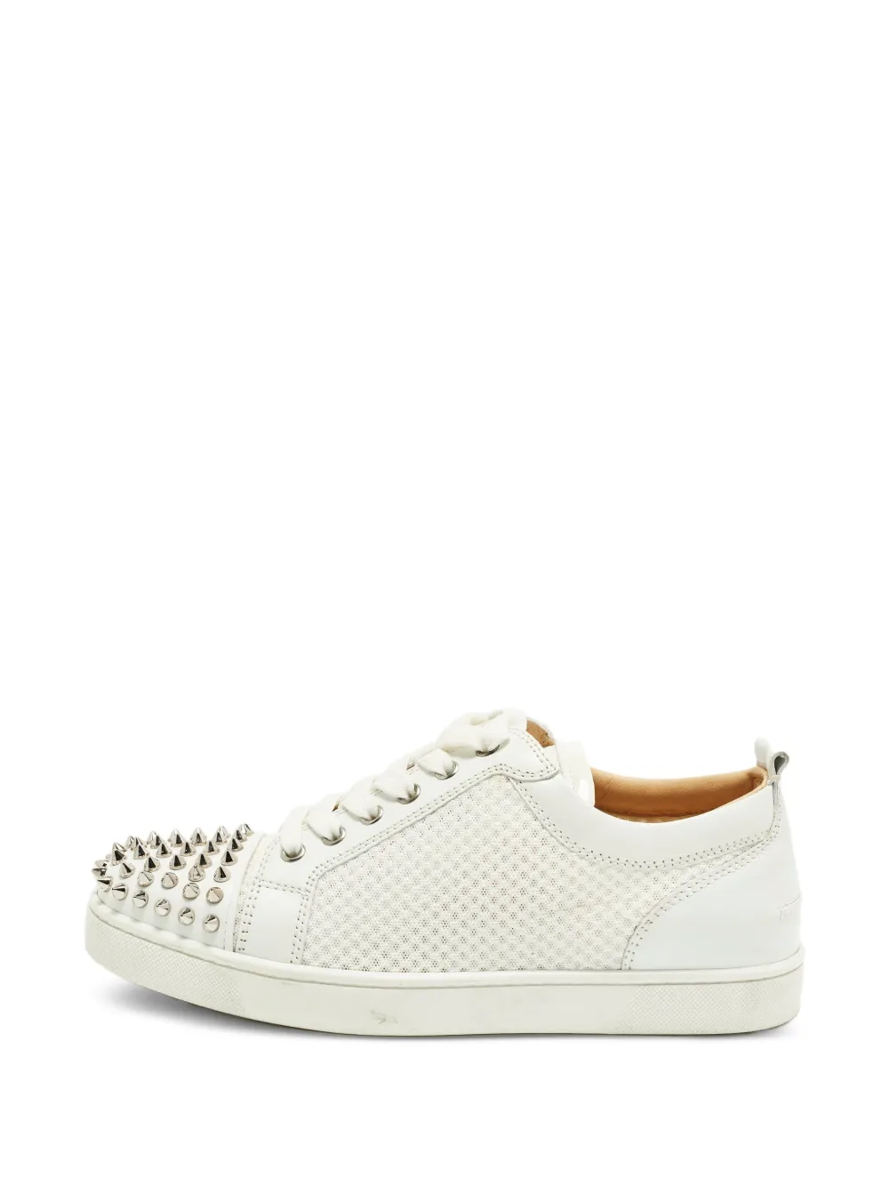 Christian Louboutin Pre-Owned Louis Junior Spikes low-top sneakers - Weiß