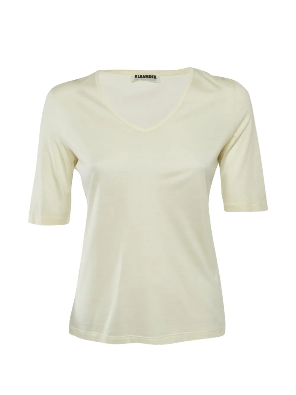 Jil Sander Pre-Owned V-neck T-shirt - Bianco
