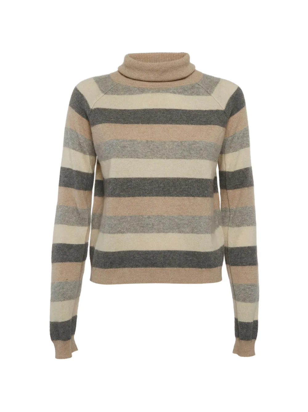 Max Mara striped cashmere sweater - Toni neutri