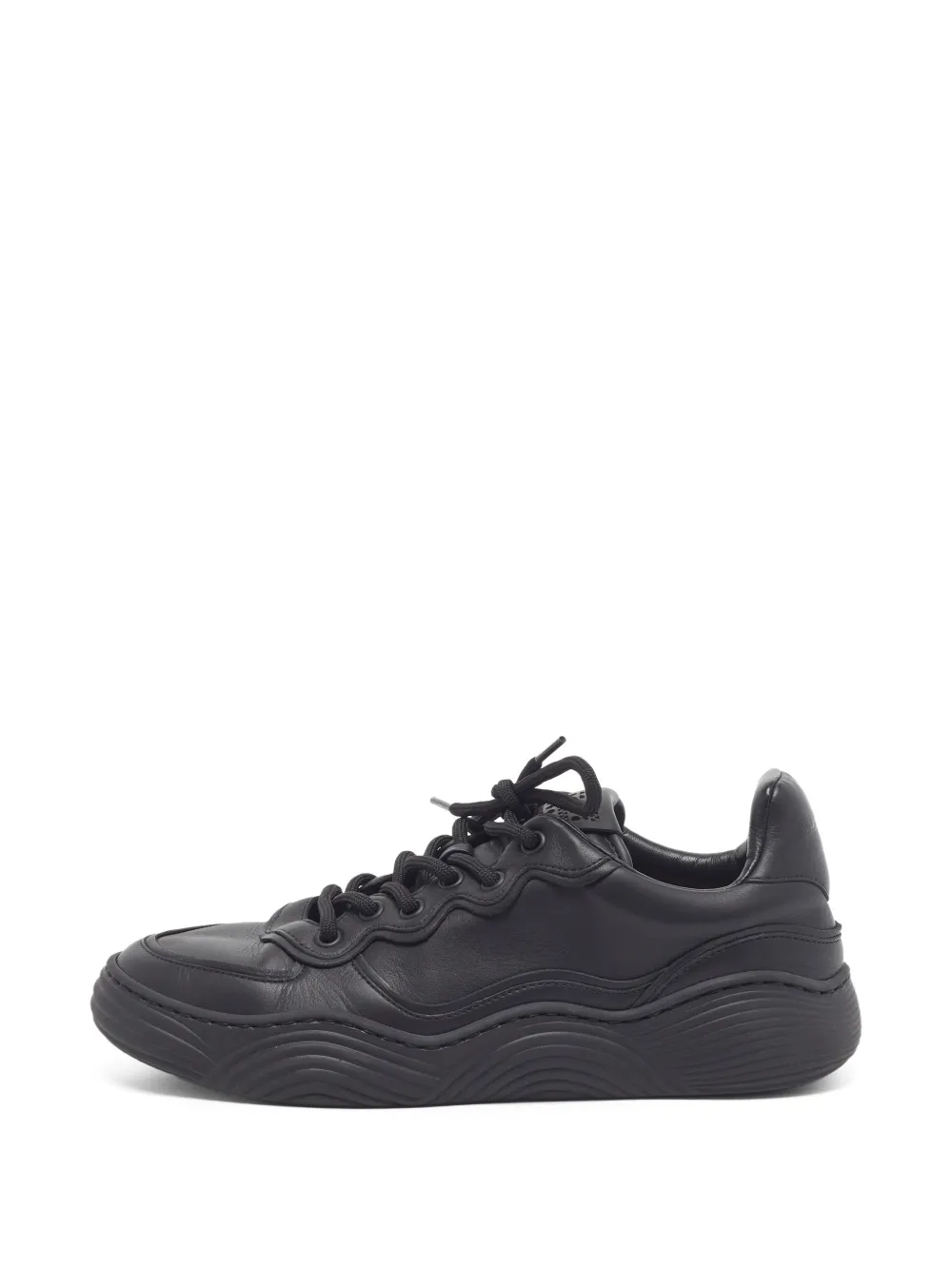 Alaïa Pre-Owned Veau Wave low-top sneakers - Black