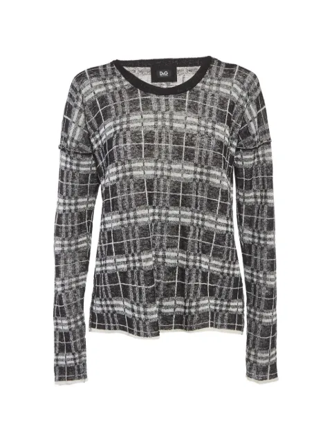 Dolce & Gabbana Pre-Owned plaid sweater