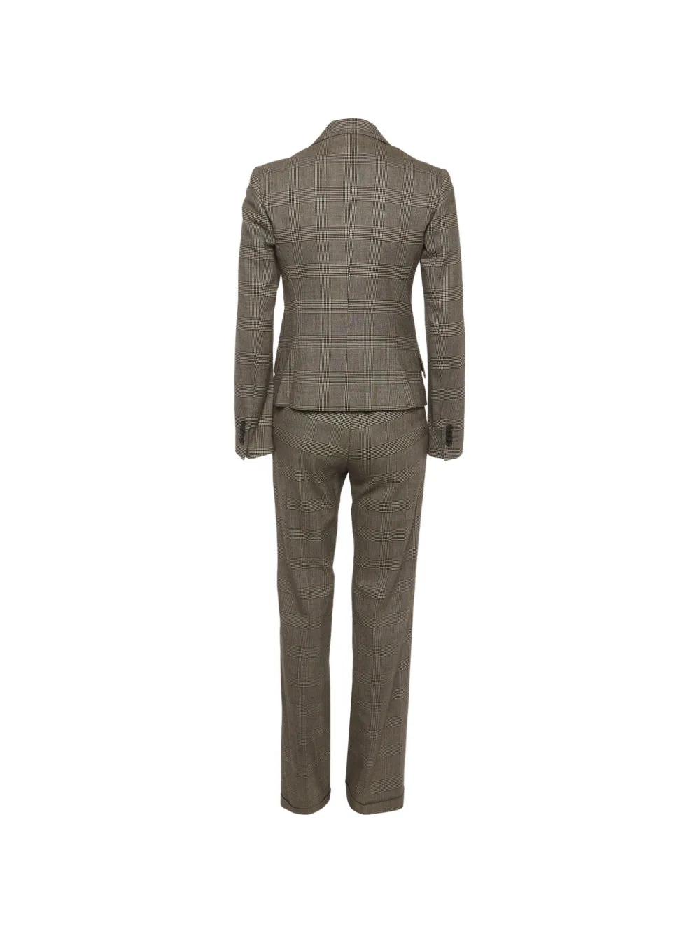 Dolce & Gabbana Pre-Owned houndstooth suit - Beige