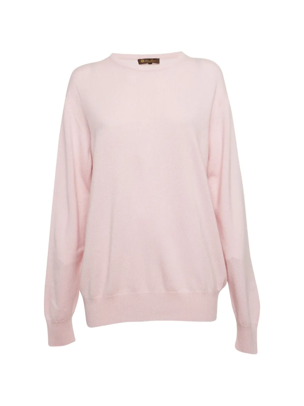 Loro Piana Pre-Owned crew-neck knitted sweater - Rosa