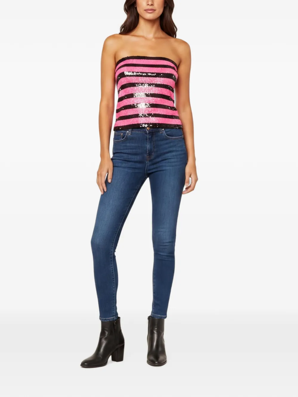 Saint Laurent Pre-Owned sleeveless top - Rosa