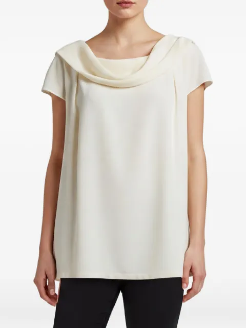 Escada Pre-Owned Top mit Wasserfallkragen
