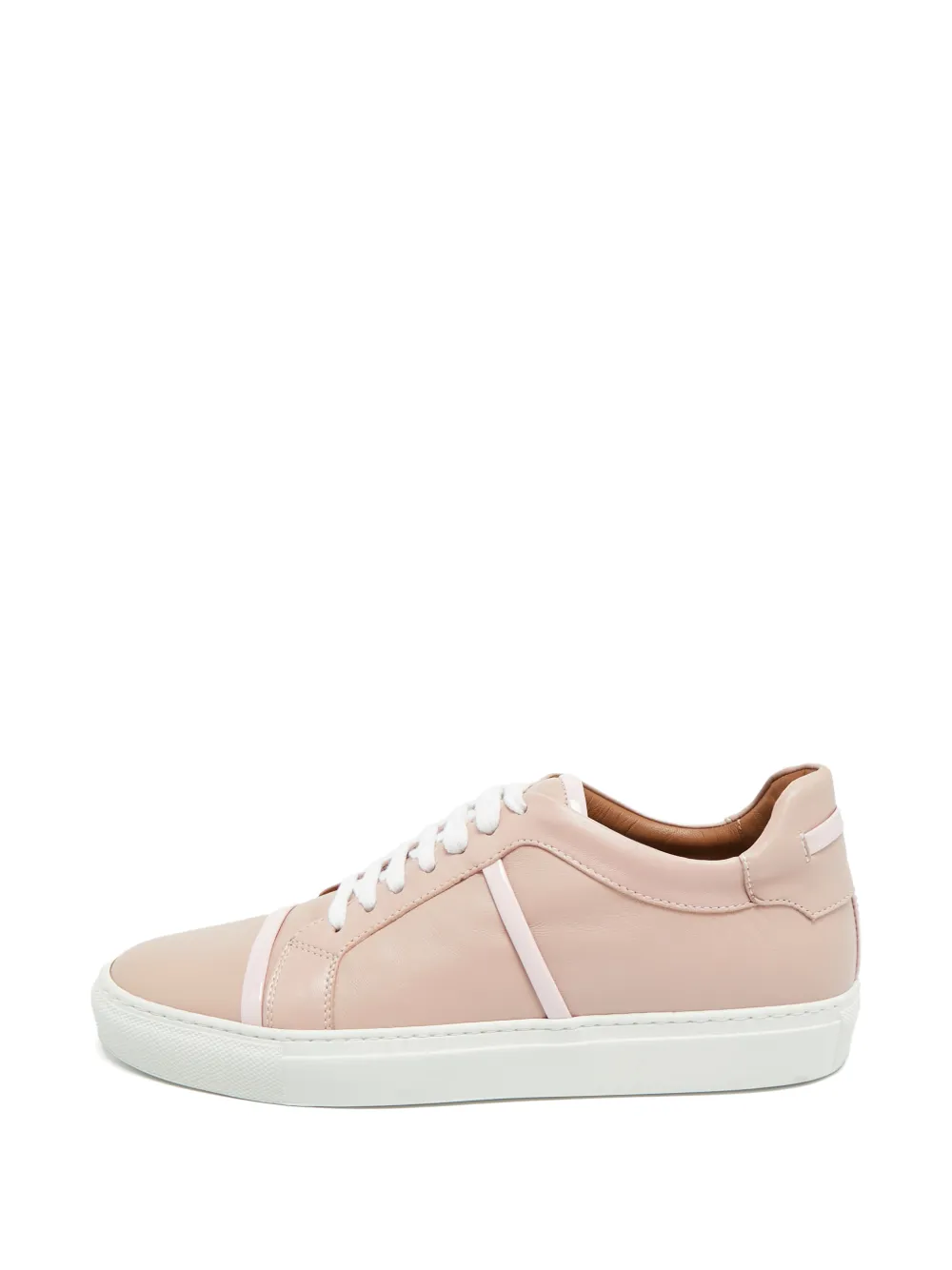 Malone Souliers Deon patent-trim sneakers - Rosa