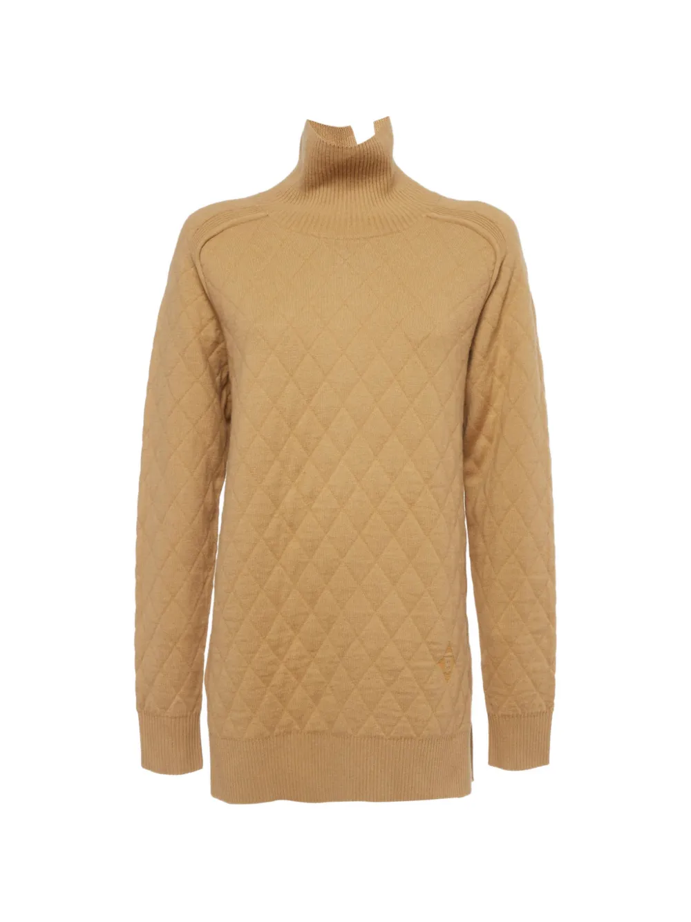 Burberry Pre-Owned quilted turtleneck sweater - Toni neutri