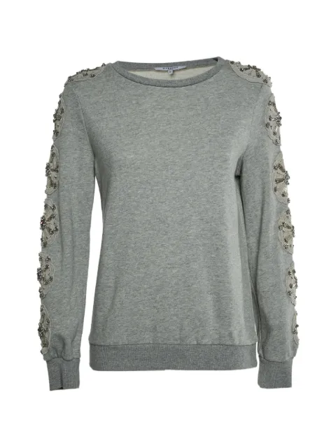 Givenchy Pre-Owned sweat brodé à appliqué floral