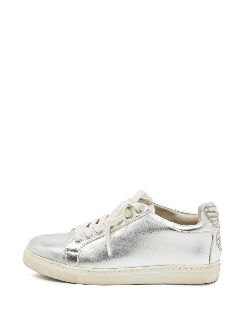 Sophia Webster Bibi Butterfly sneakers - Argento