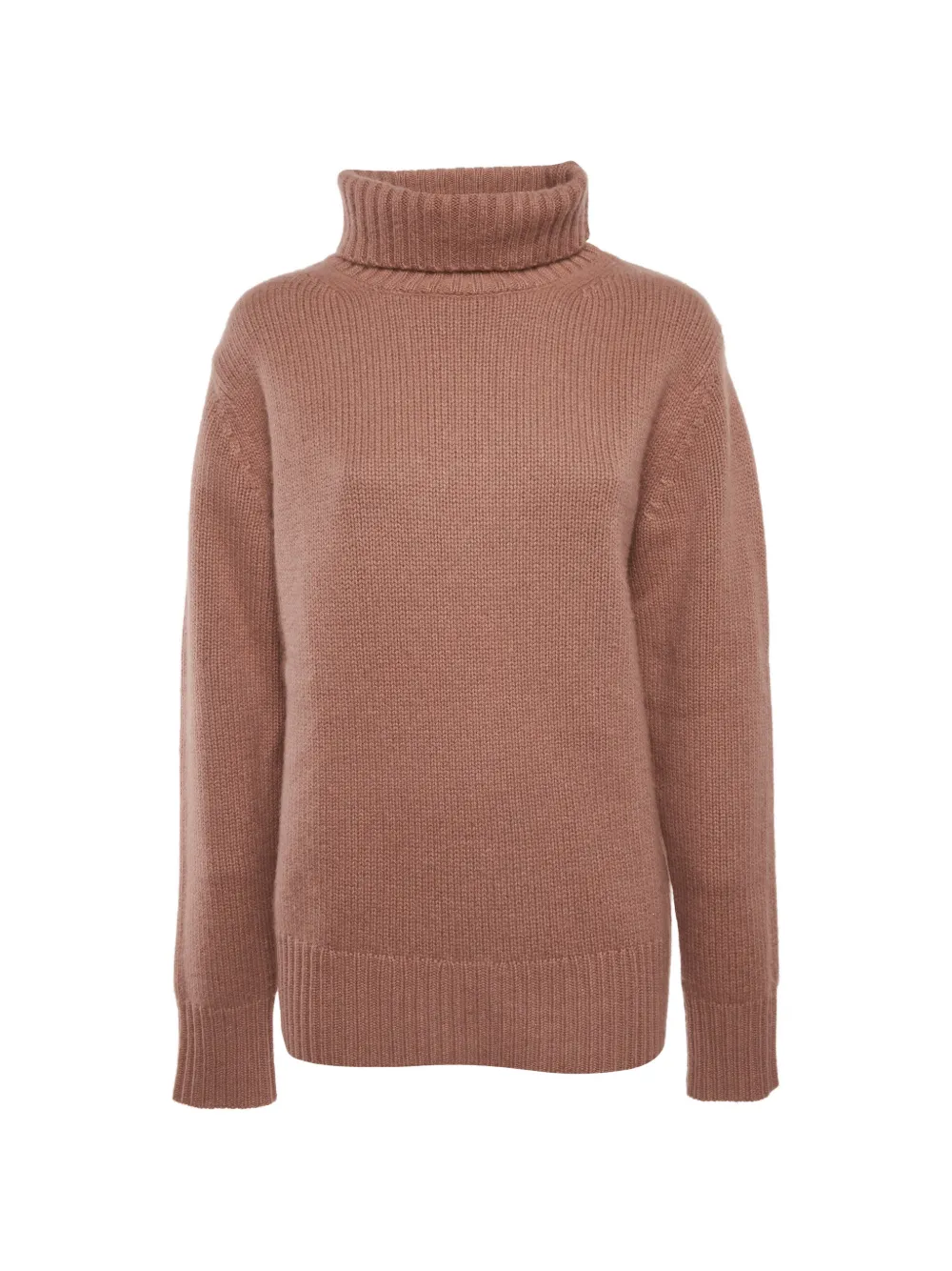 JOSEPH turtleneck cashmere knit sweater - Brown
