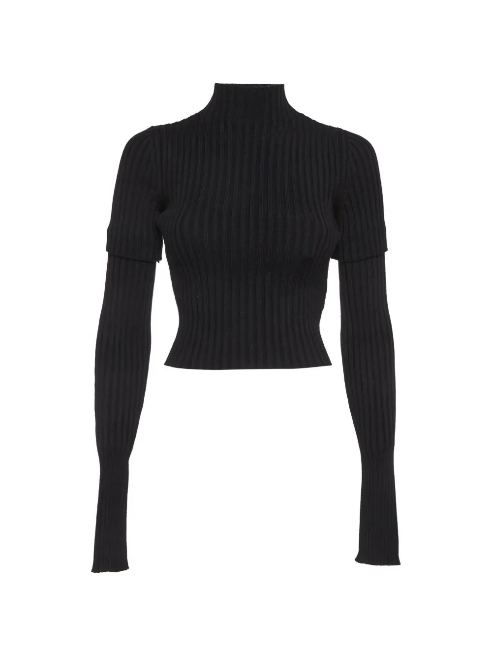 Balenciaga Pre-Owned cut-out rib knit sweater - Blu