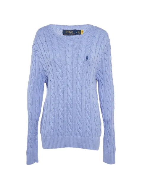 Polo Ralph Lauren Vintage suéter en tejido de ochos