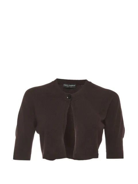 Dolce & Gabbana Pre-Owned cropped short-sleeve cardigan