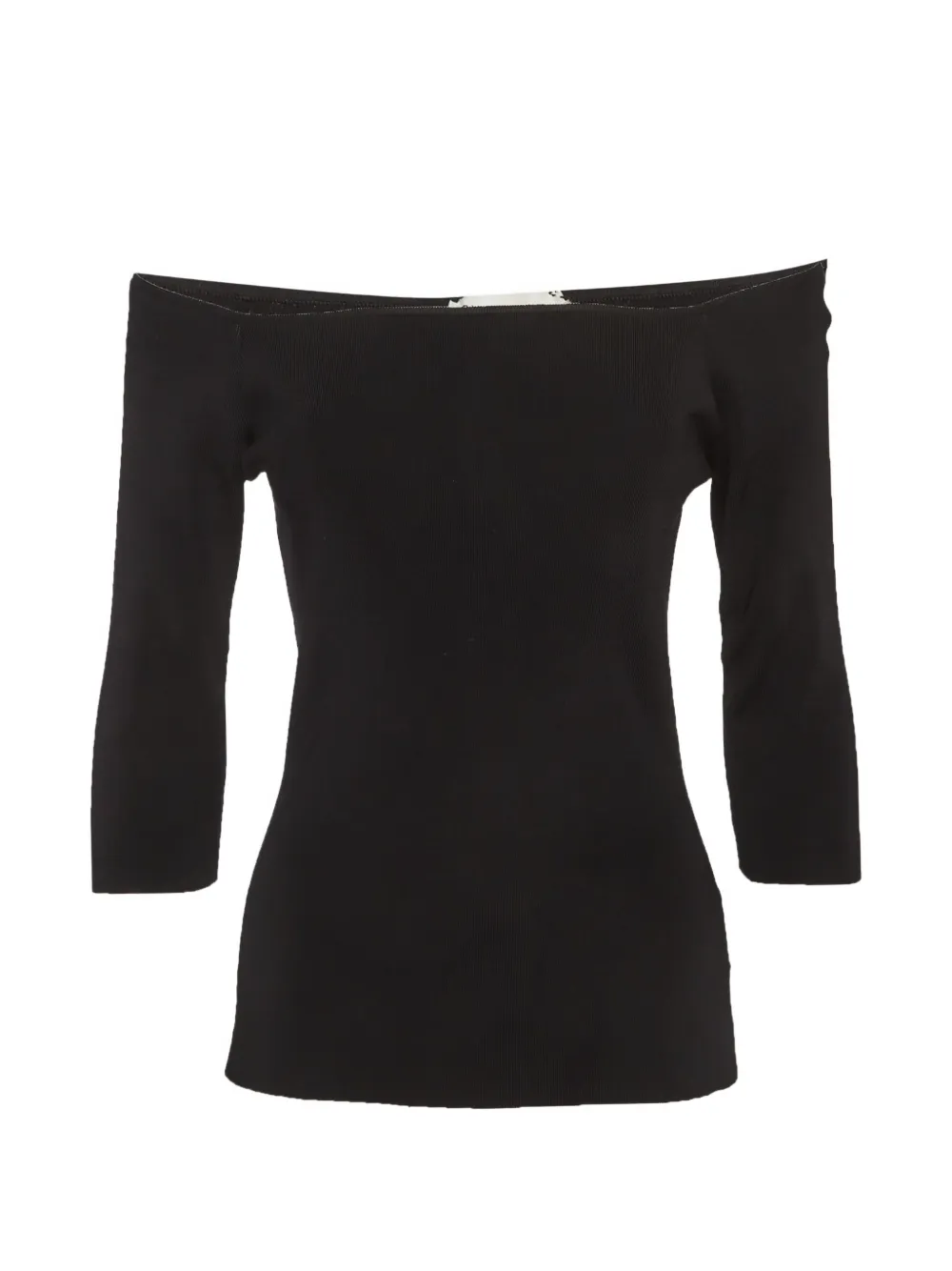 Saint Laurent Pre-Owned off-shoulder top - Nero