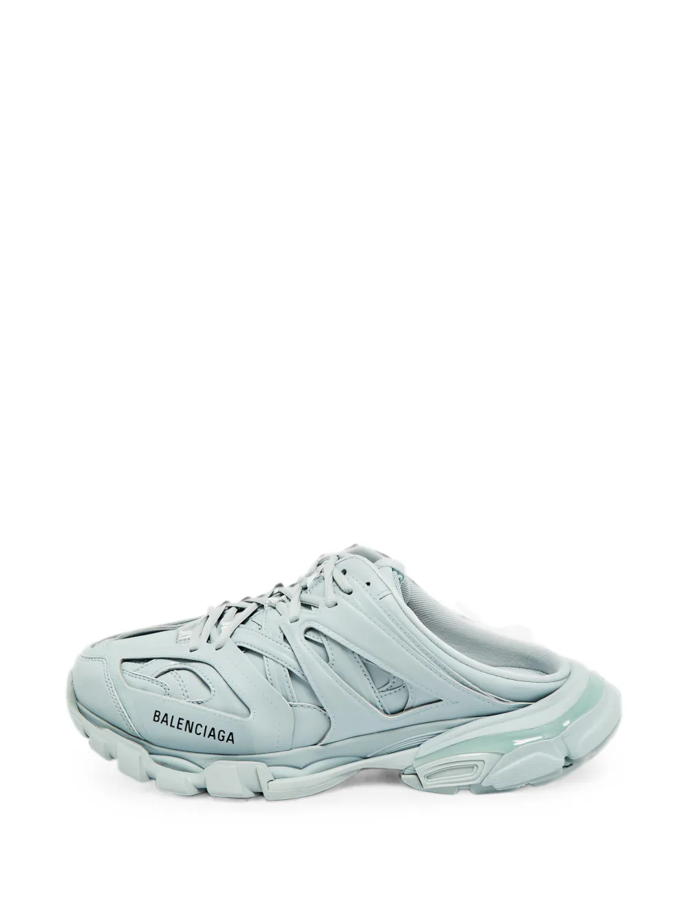 Balenciaga Pre-Owned Track mules - Blu