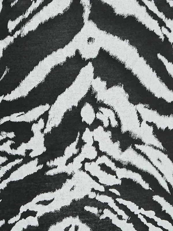 Saint Laurent Pre-Owned 2013 レオパード タンクトップ | ブラック