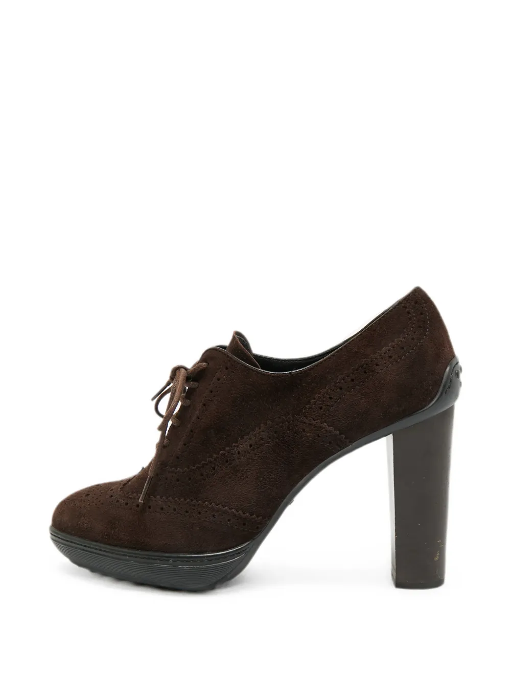 Tod's Vintage escarpins à détails façon richelieus - Marron Tod's Vintage escarpins à détails façon richelieus - Marron
