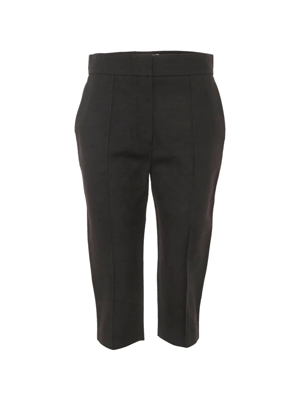 Christian Dior Pre-Owned Pantaloni crop in seta - Nero