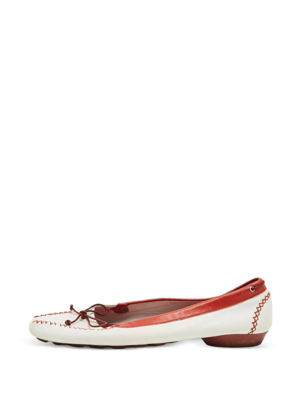 Ferragamo Pre-Owned smoking slippers - Bianco