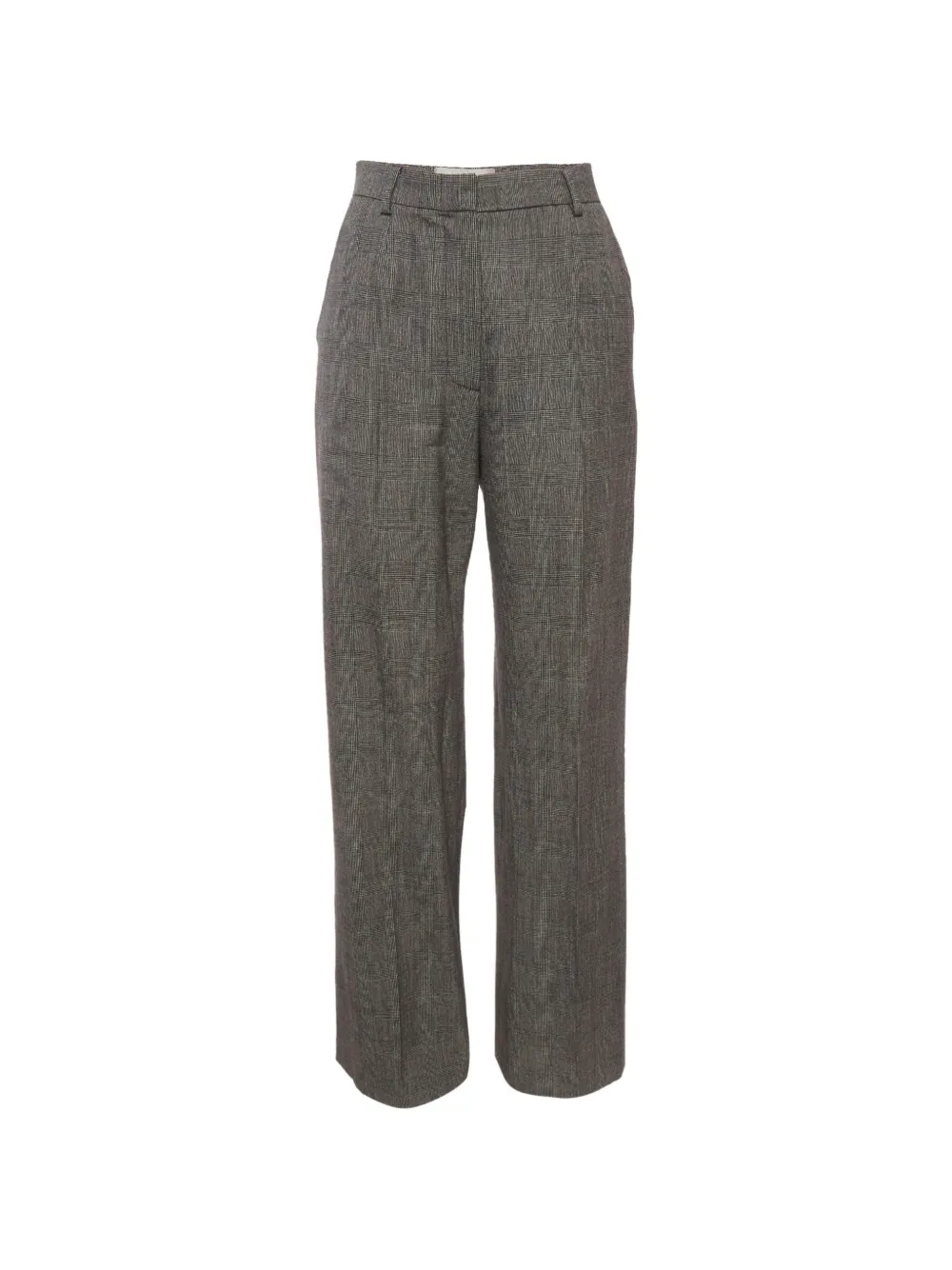 Max Mara Glen plaid-pattern trousers - Grey