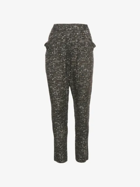 JOSEPH animal-print tapered trousers
