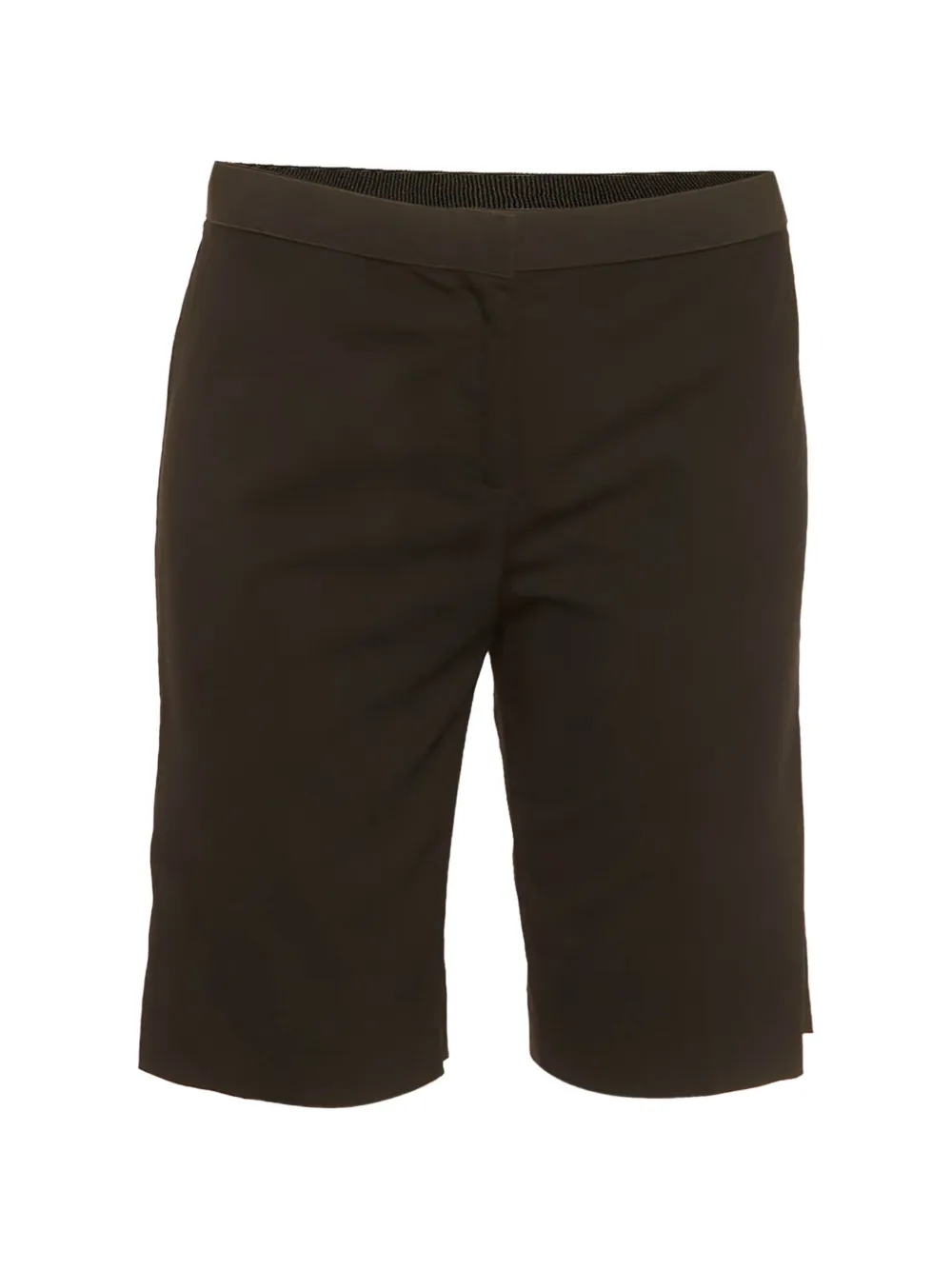 Jil Sander Pre-Owned zip-up shorts - Nero