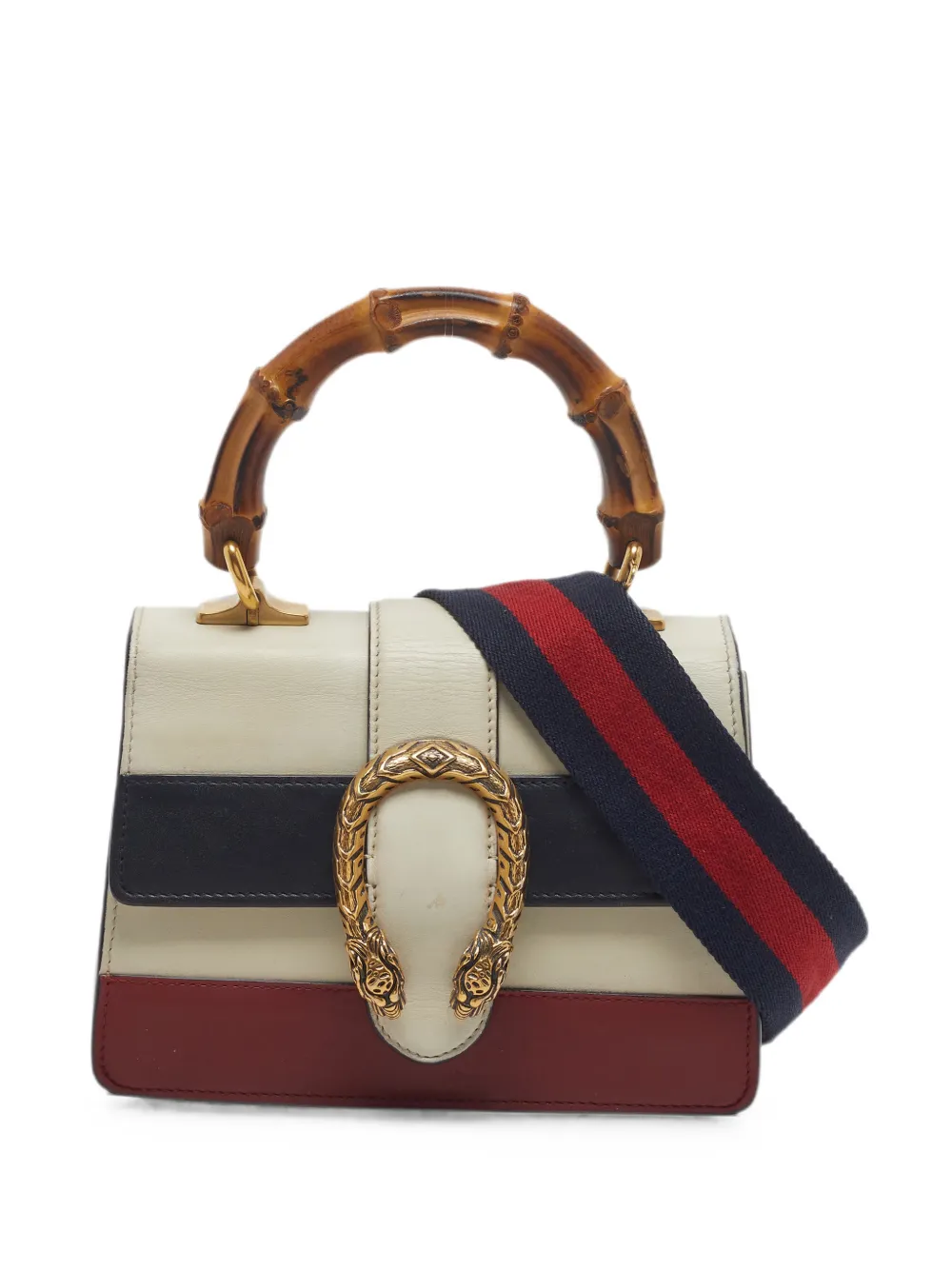Gucci Pre-Owned Borsa a mano Dionysus con manico in bambù - Toni neutri