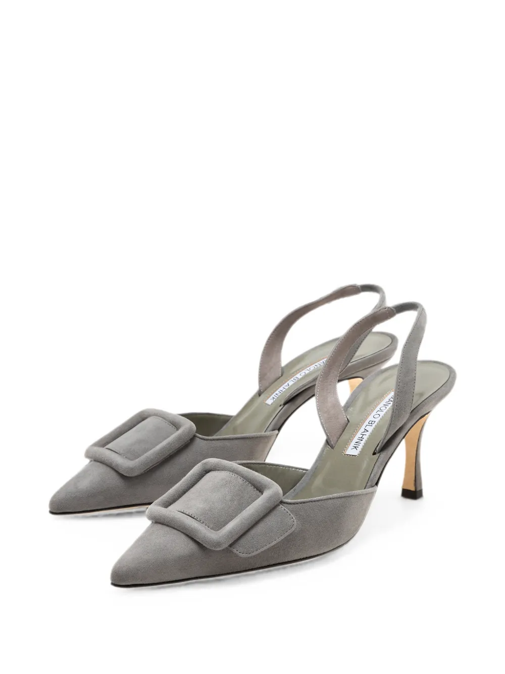 Manolo Blahnik Maysli slingback pumps Grijs