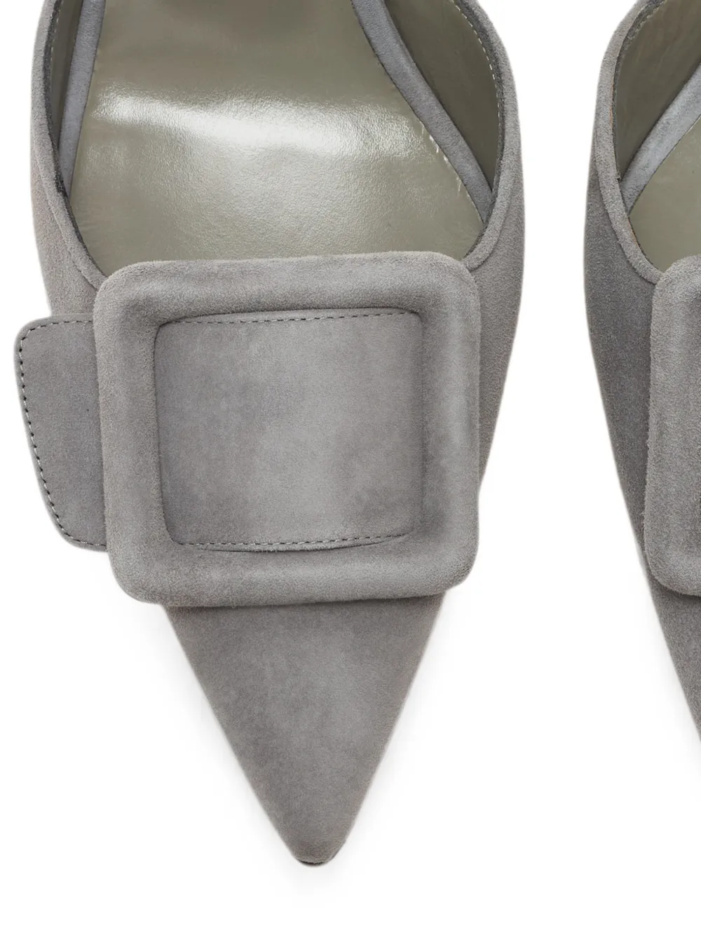 Manolo Blahnik Maysli slingback pumps Grijs