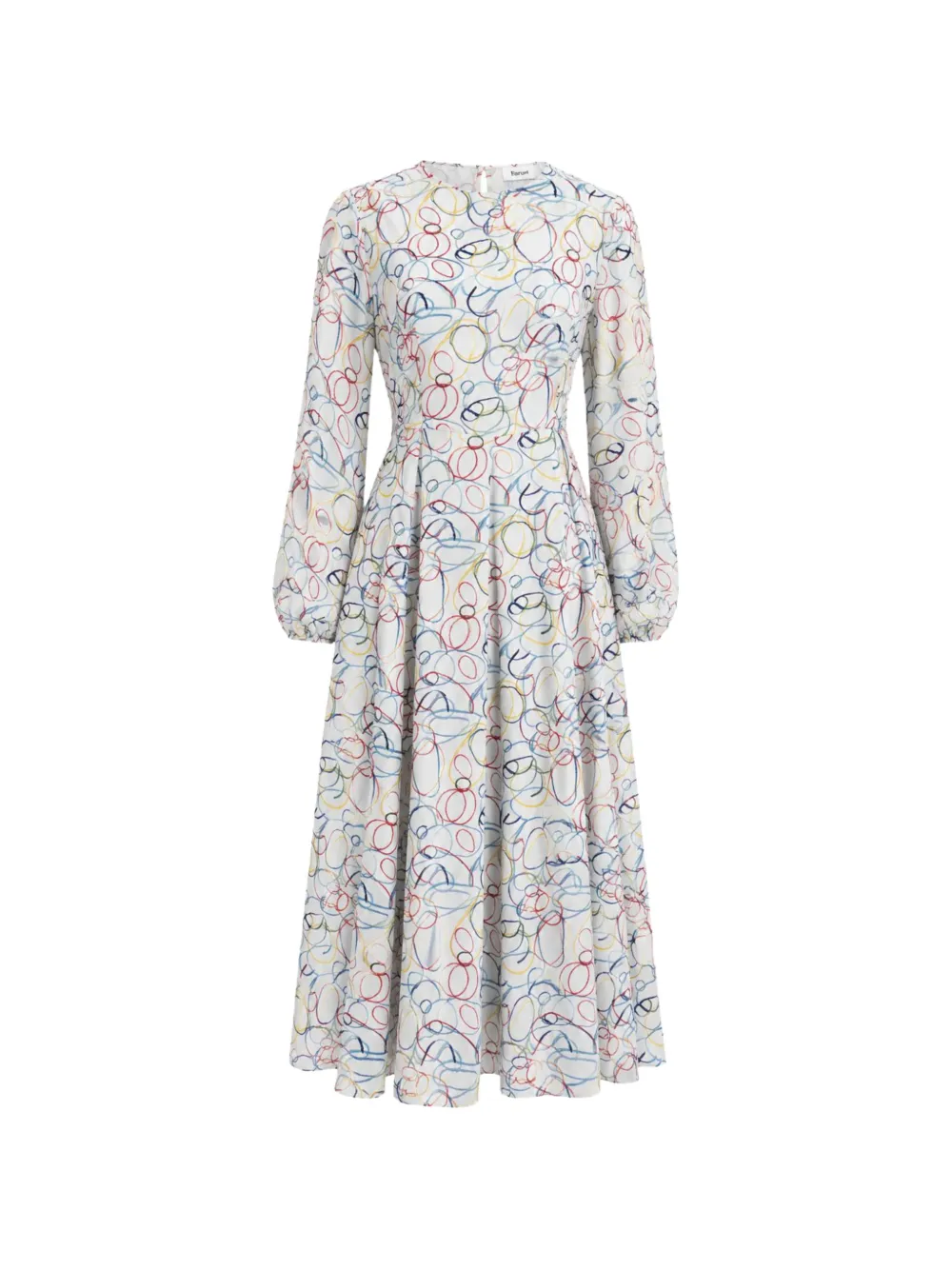 Baruni Solara cut-out midi dress