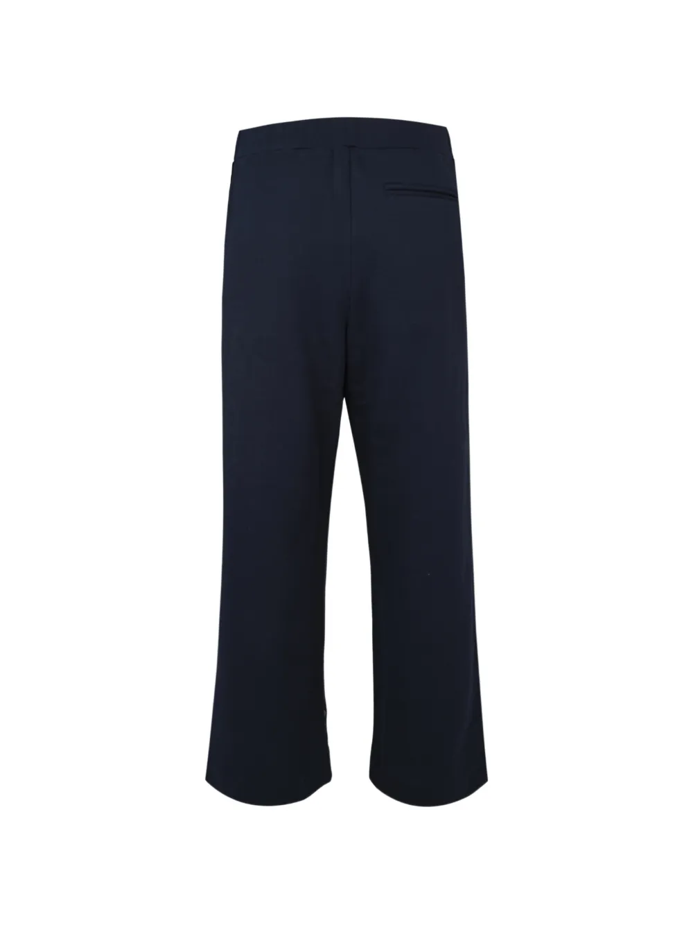 COMMAS Jersey broek met gehaakte streep Blauw