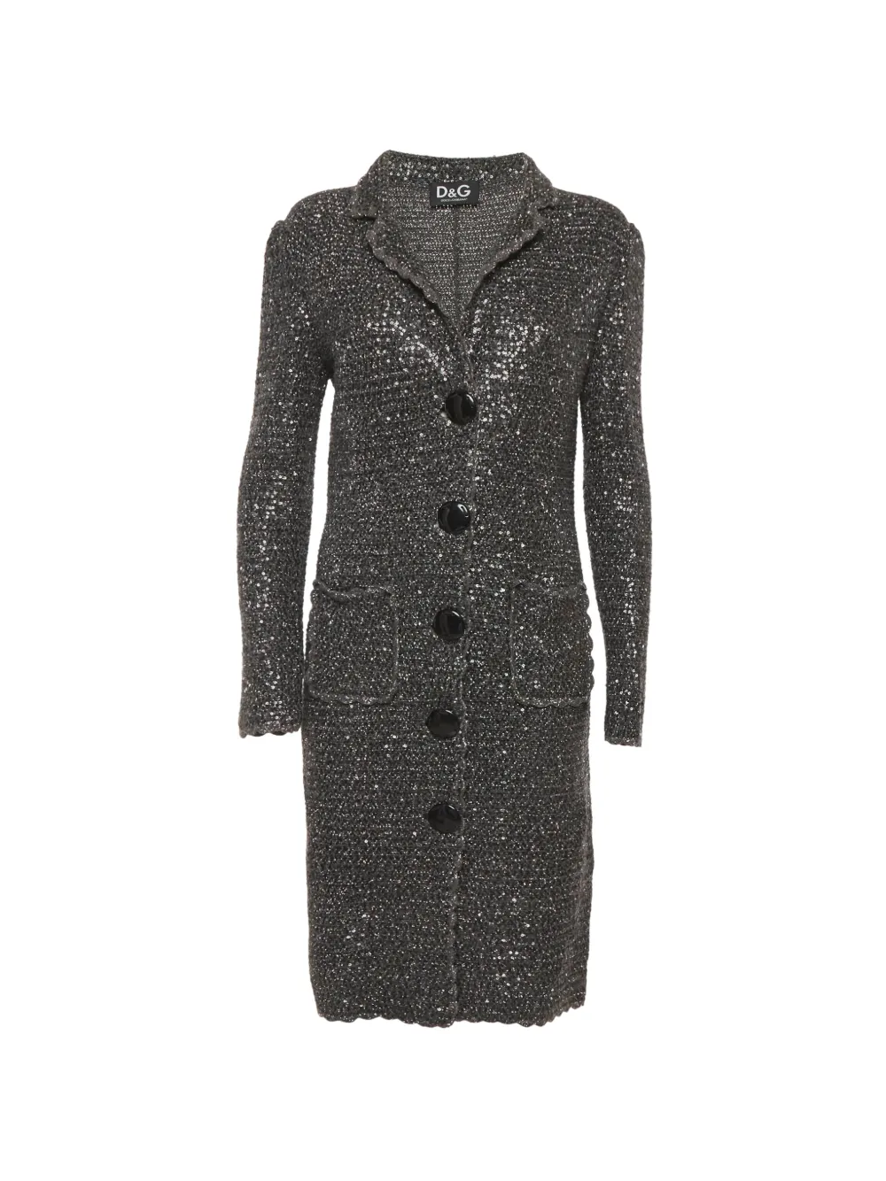 Dolce & Gabbana Pre-Owned sequin-embellished cardigan - Grigio
